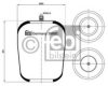 FEBI BILSTEIN 39892 Boot, air suspension